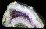 Dark Amethyst Geode From Brazil - lbs #34446-1